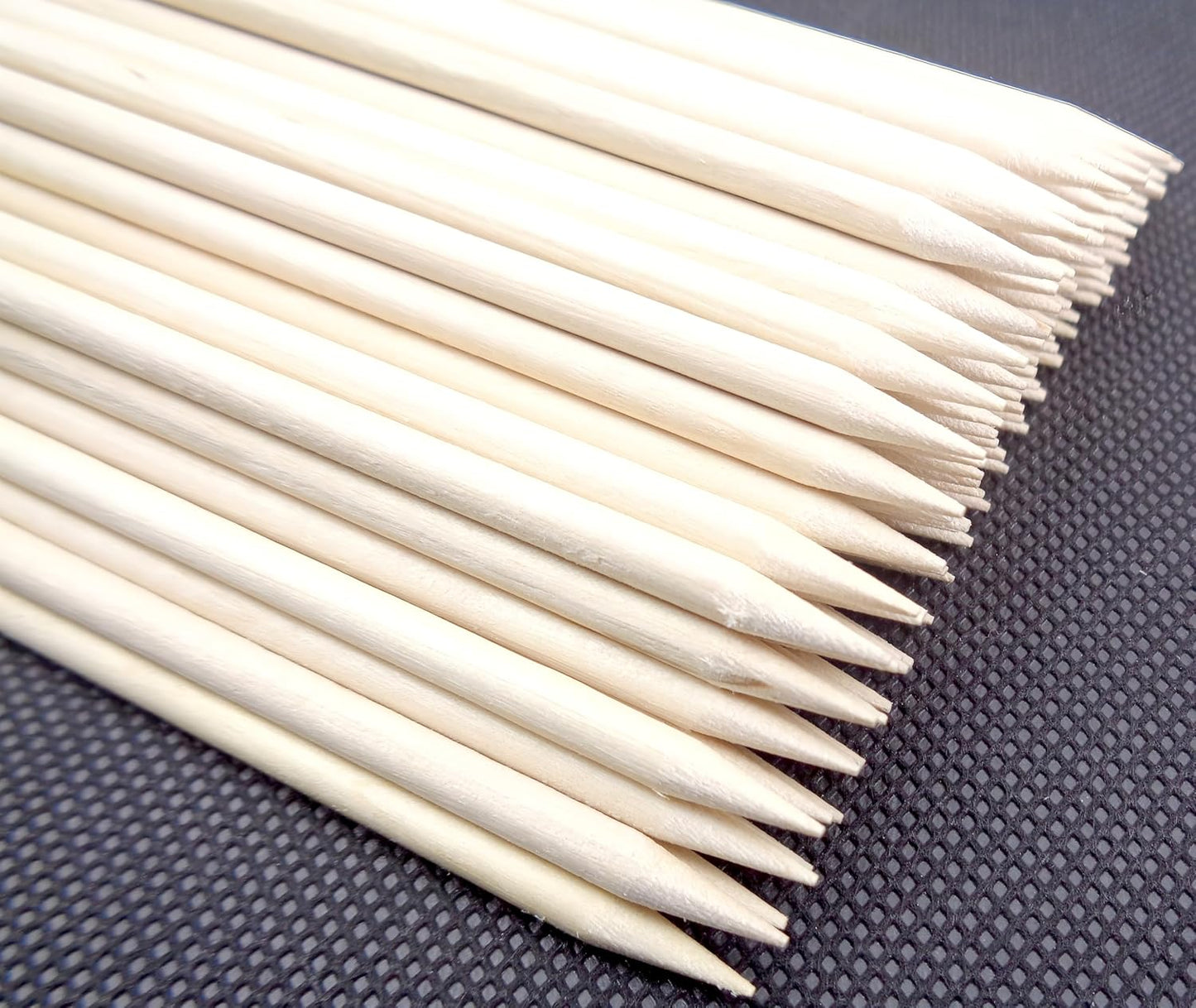 100-Pack Nail Art Wood Stick, Double Heads Nail Cuticle Pusher Remover Manicure Pedicure Tool