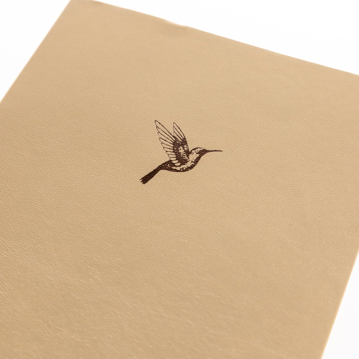 Graphique Hummingbird Vegan Leather Journal, Diary Notebook for Writing, 192 Lined Pages, La Petite Press Collection, 6” x 8”