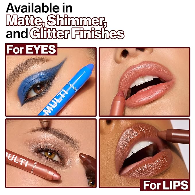 wet n wild Color Icon Cream Eyeliner Eyeshadow Multi-Stick, Moisturizing, Nourishing Velvety Cream-to-Powder Buildable & Blendable Formula, Cruelty-Free & Vegan - Burning Bridge