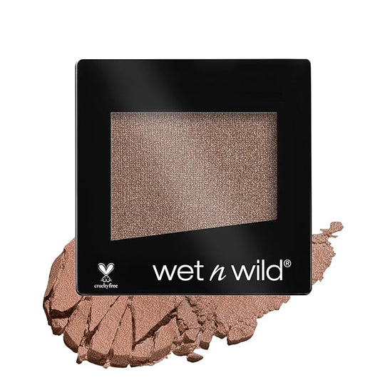 wet n wild Color Icon Eyeshadow - Ultra-Pigmented, Vitamin E Infused for a Silky-Smooth Moisturizing Application, Cruelty-Free & Vegan - Nutty
