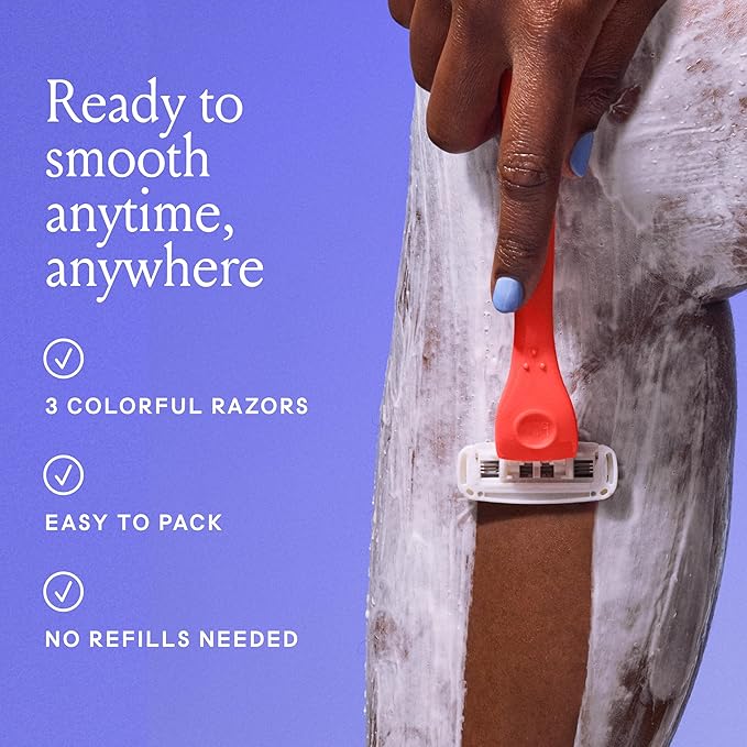 Billie Disposable Razors for Women - The Sunburst Set