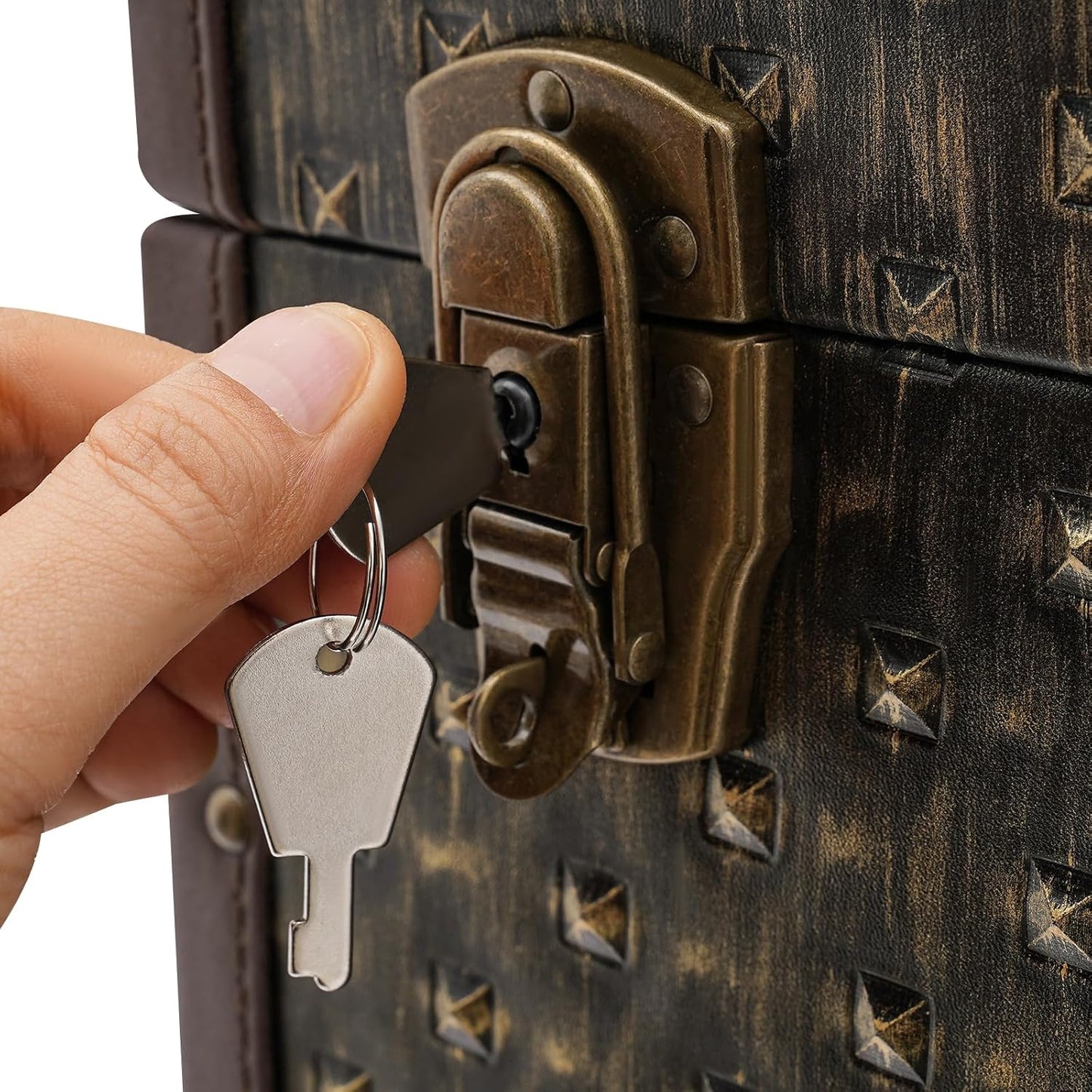 Lockable Makeup Train Case,55.1lbs Rolling Hairdressing Trolley,Beauty Salon Cosmetic Luggage with Universal Wheels for Hair Stylist,Make-up Artists (Brown)