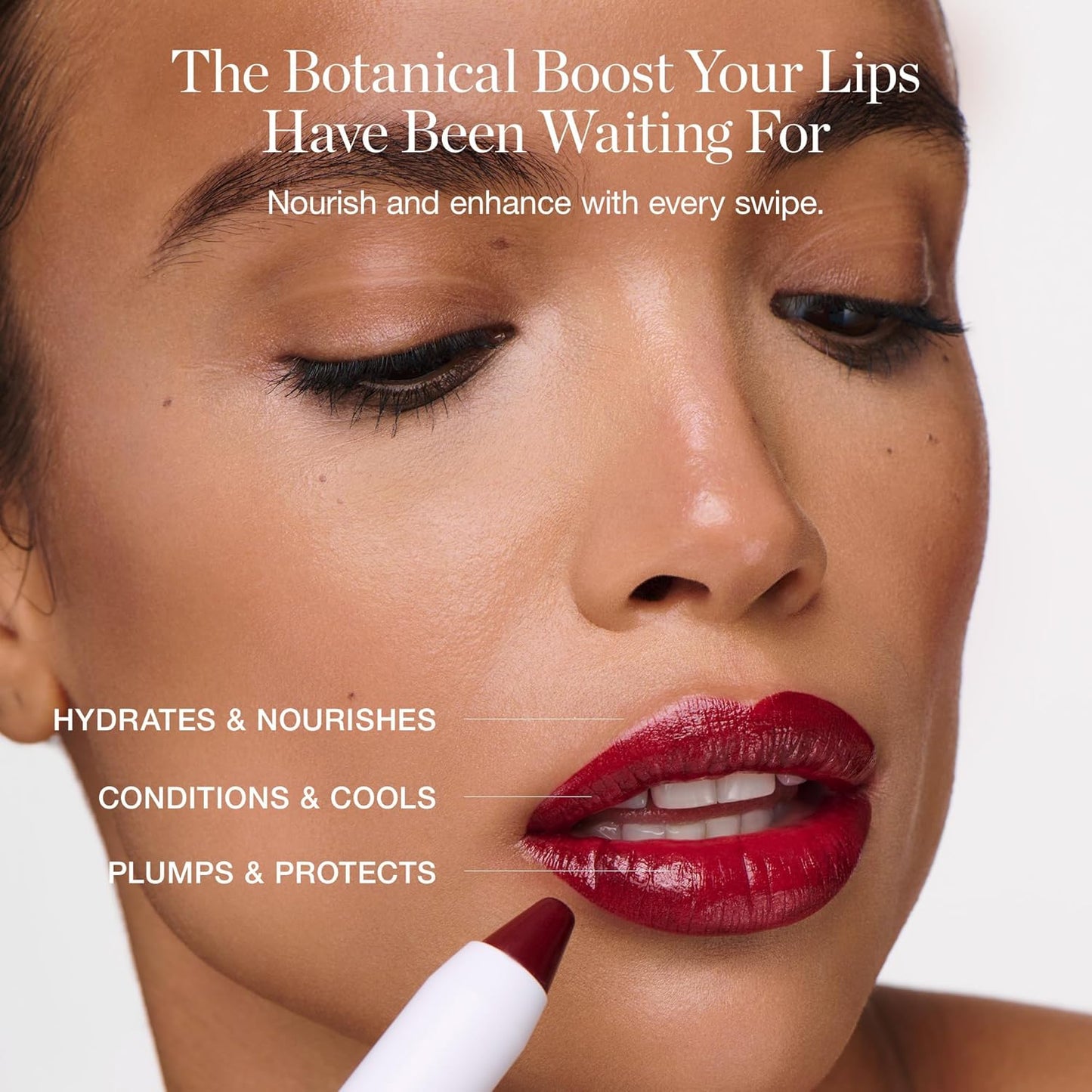 Ogee Tinted Sculpted Lip Oil - Blossom 4 Piece Gift Set - Made with 100% Organic Coconut Oil, Jojoba Oil, and Vitamin E - Best as Lip Balm, Lip Color or Lip Treatment