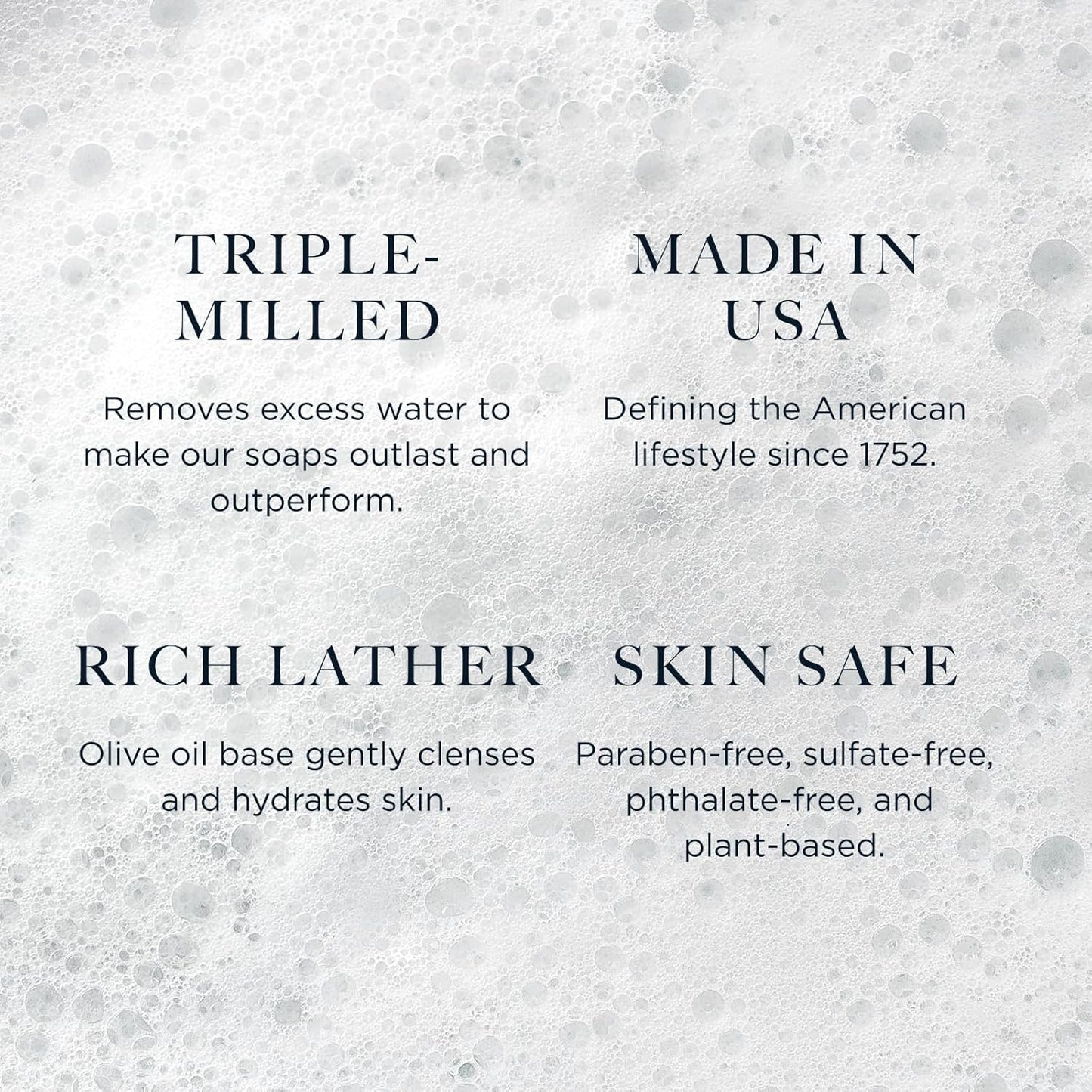 Caswell-Massey Sandalwood Natural Bar Soap for Men & Women, Moisturizing Body Soap Bar for All Skin Types, Made with Essential Oils & Plant-Based Formula for Soft Skin, Made in USA, 5.8 oz