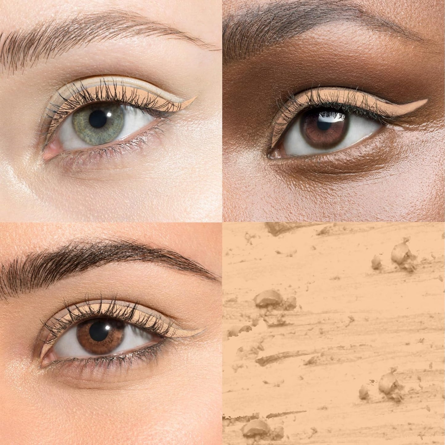 Julep When Pencil Met Gel Sharpenable Multi-Use Longwear Eyeliner Pencil -Nude Matte- Transfer-Proof - High Performance Liner