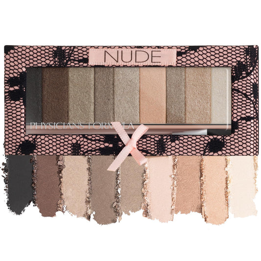 Physicians Formula Shimmer Strips Eyeshadow, Multi-Finish Nude Palette with Extreme Shimmer, Hypoallergenic & Cruelty-Free – Nude