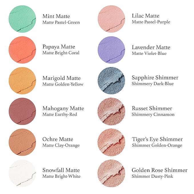 Julep Eyeshadow 101 Cream-to-Powder Waterproof Shadow Stick – Lavender Matte – Long-Lasting, Crease-Proof, Light Purple Matte Cream Eyeshadow with Built-in Smudger