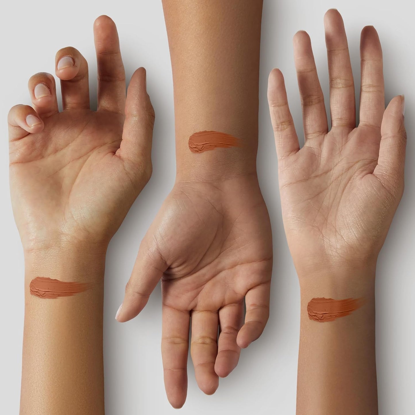 YENSA Serum Foundation Makeup - Super Silk Full Coverage Foundation Enriched with Peptides, Vitamin C & Ferulic Acid to Help Reduce Fine Lines, Wrinkles & Dark Circles - Deep 2 (1 oz)