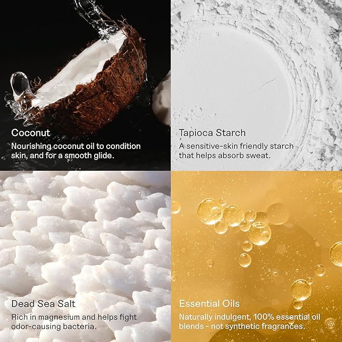 Each & Every Aluminum Free Deodorant for Women & Men, Rose & Vanilla - All Natural Deodorant for Sensitive Skin, EWG Verified - Clean, Baking Soda-Free, Plant-Based Fragrance - 2.5oz, 2 Pack