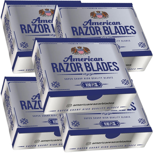 American Razor Blades from The Shave Factory - Single Edge Razor Blades (5)