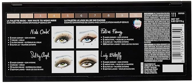 L’Oréal Paris Colour Riche La Palette Eyeshadow, Nude [111] 0.62 oz