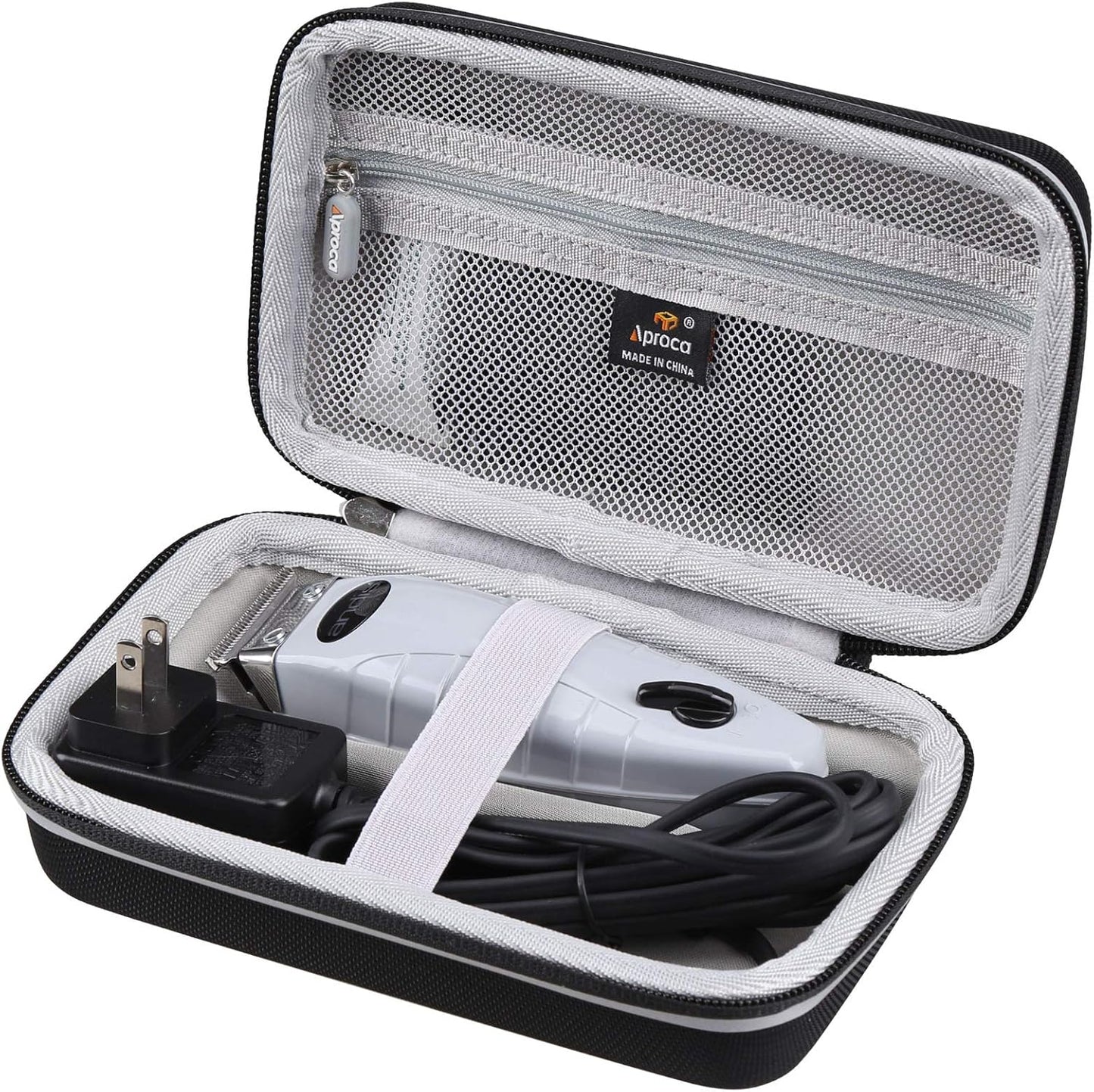 Aproca Hard Storage Portable Case, for Andis 74150 GTX-EXO / 74055/74000 Professional Cord/Cordless Lithium-ion Electric Beard & Hair Trimmer