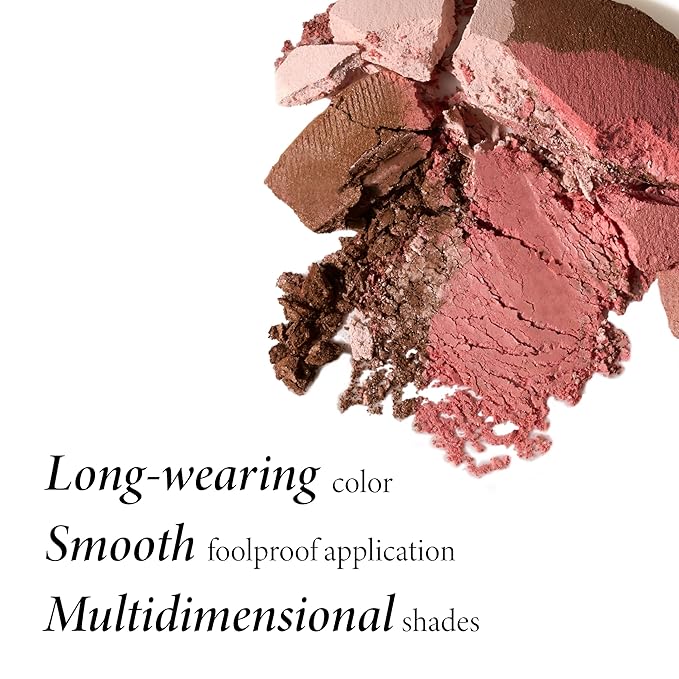 LAURA GELLER NEW YORK Baked Blush-n-Bronze Marbleized 2-in-1 Sculpting Bronzer Blush - Earthy Bronze - Contour Face with a Radiant Flush