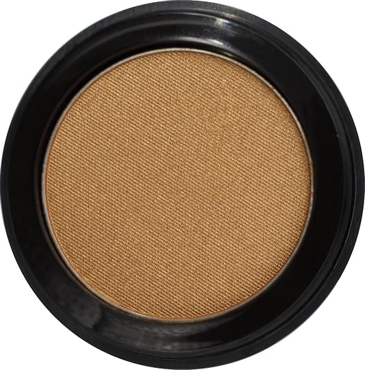 Gold Bronze Shimmering Metallic Copper Pressed Powder Single Vegan Eyeshadow; Talc, Paraben & Cruelty Free