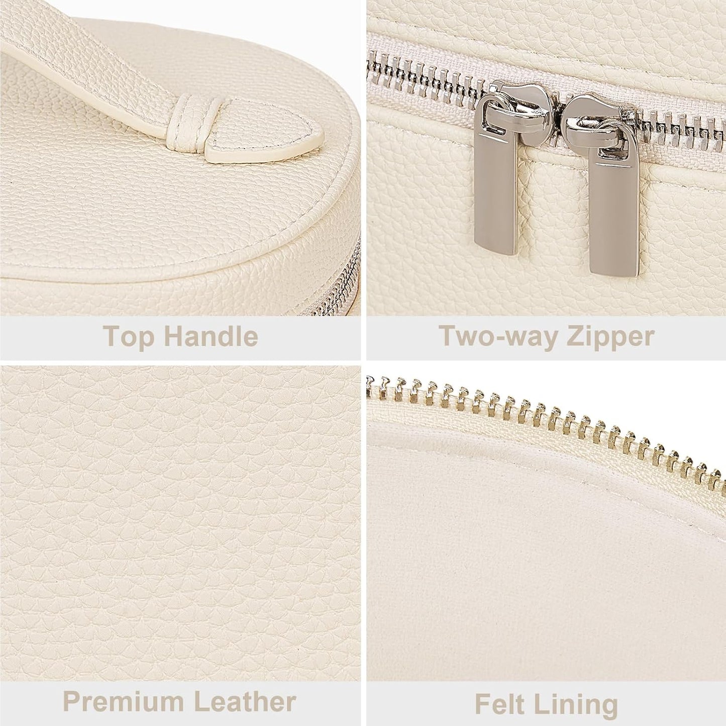 YFGBCX Makeup Bag Vanity Case with Removable Divider Travel Toiletry Bag Portable Cosmetic Bag Makeup Organizer Case