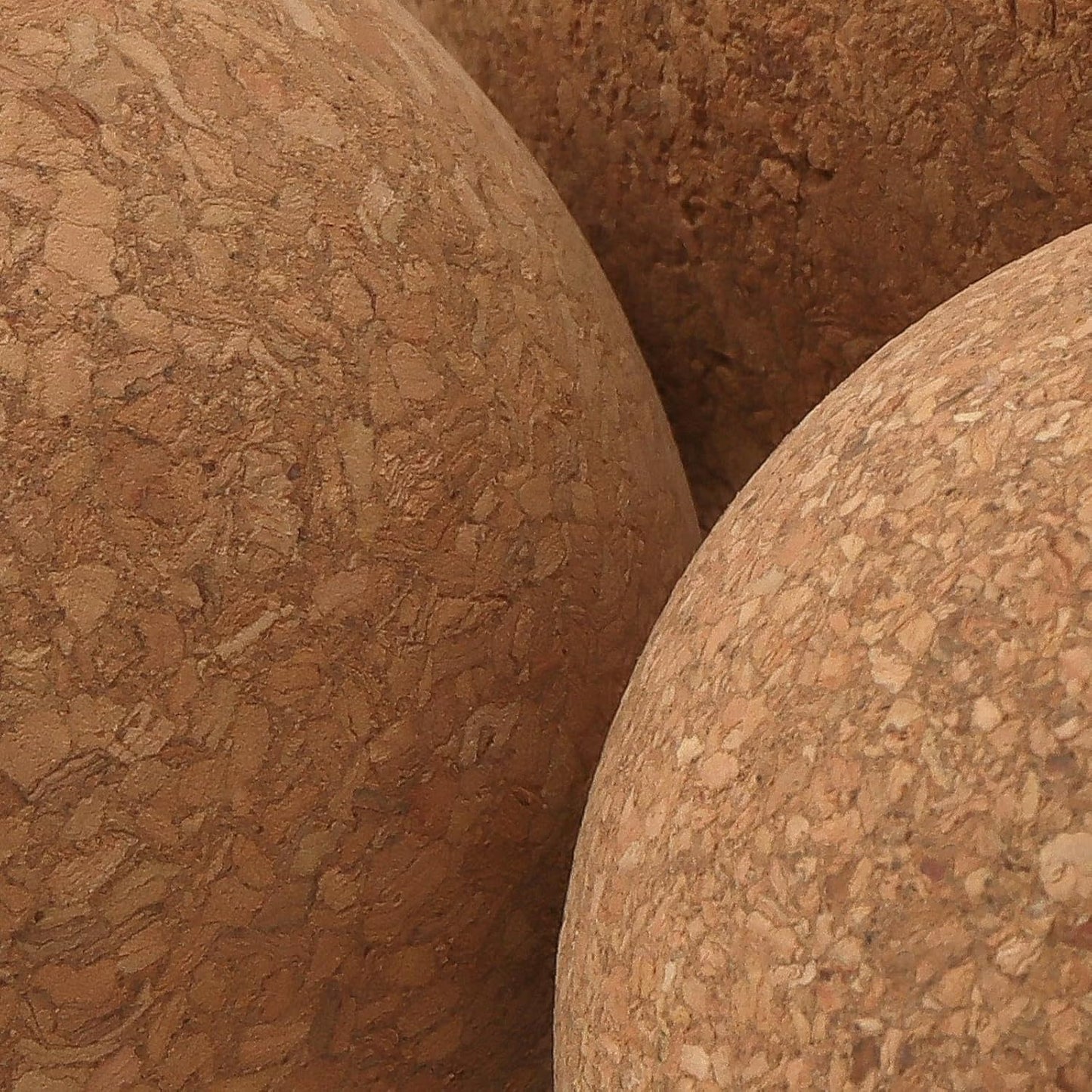 5 PCS Cork Massage Ball, Cork Therapy Ball Wooden, Cork Ball for Muscle Massage, Myofascial Release