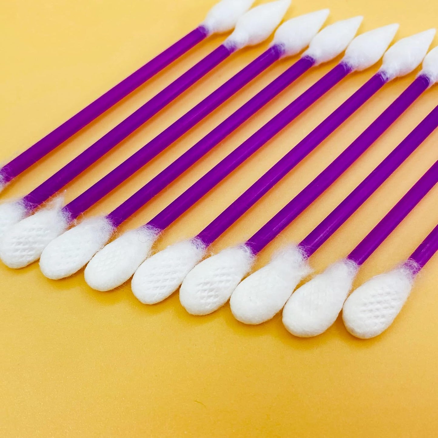 900pcs CGR Precision Cotton Swabs with Pointed and Flattened Tip Cosmetic Makeup Applicator(3x300pcs in bags)
