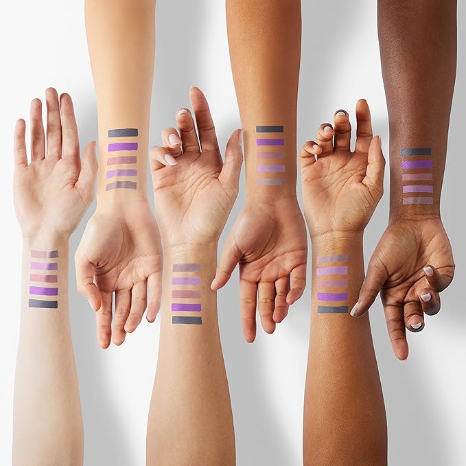 L.A. COLORS 5 Color Matte Eyeshadow Palette, Plum Pashmina CEM479