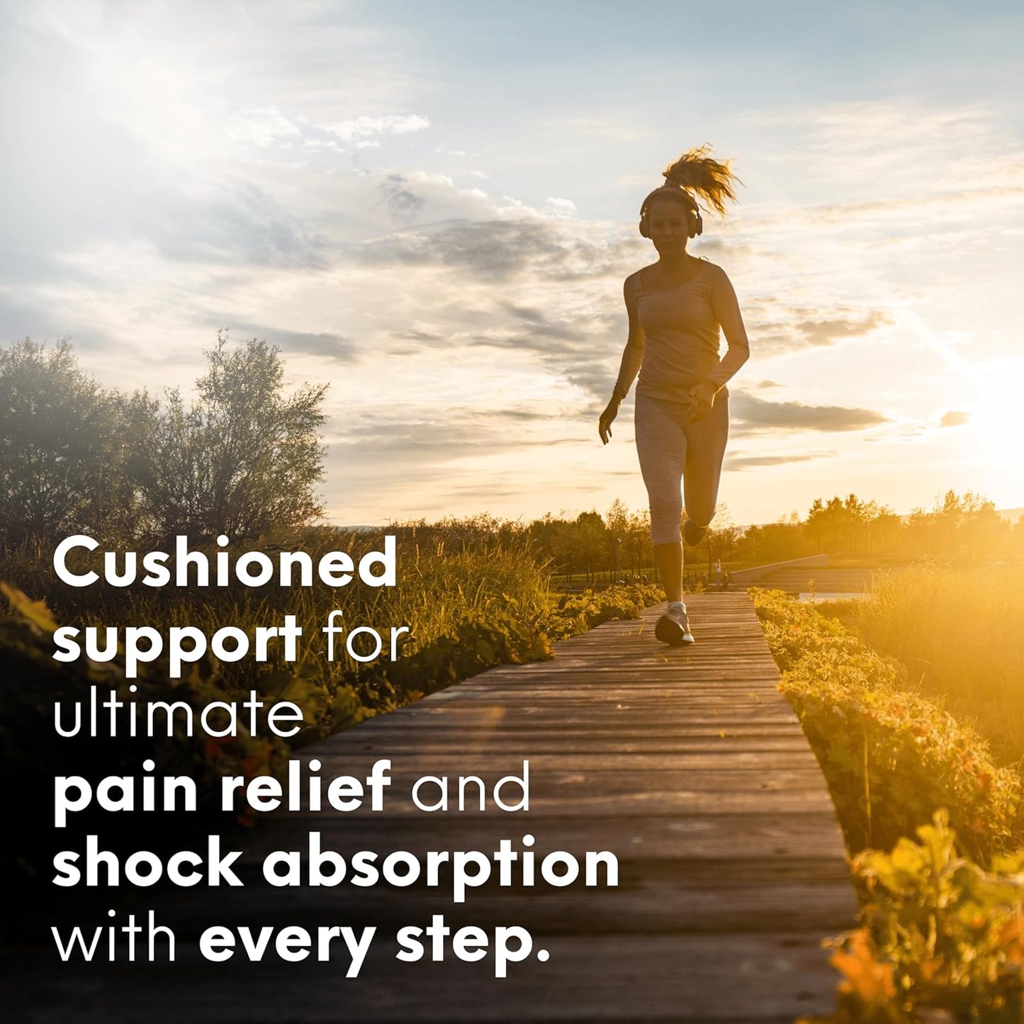 HANDARTE Leather Orthopedic Insoles | Padded Comfort Shoe Inserts for Women | 100% Natural Goatskin - ChromeFree, Anti Sweat & Anti-Odor - Suitable for No-Socks (US W8 | EU39)