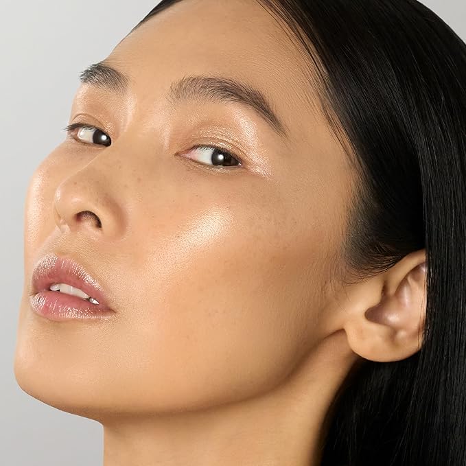 Julep Skip The Brush Cream to Powder Highlighter Stick- Sheer Glow - Blendable and Buildable Color - 2-in-1 Makeup Stick