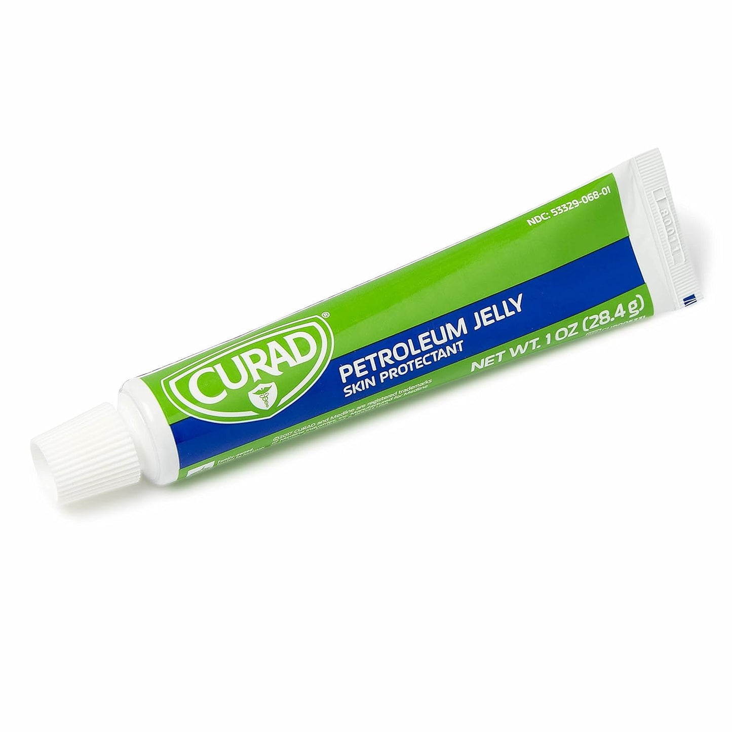 CURAD Petroleum Jelly, Skin Protectant and Moisturizer, 1 oz. Tube (Pack of 3)