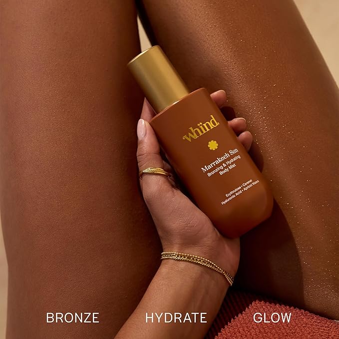 Hydrating Self-Tanning Body Mist – Lightweight Bronzing Spray with Hyaluronic Acid & Glycerin for a Natural Tan – 200ml
