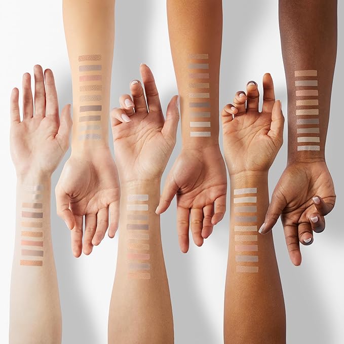 Eye Shadow Palette Makeup,9 Colors Gold Matte Shimmer Vegan Eyeshadow,Highly Pigmented Long Lasting Waterproof Naturing-Looking make up pallets for women,eyeshadow palette for brown blue eyes