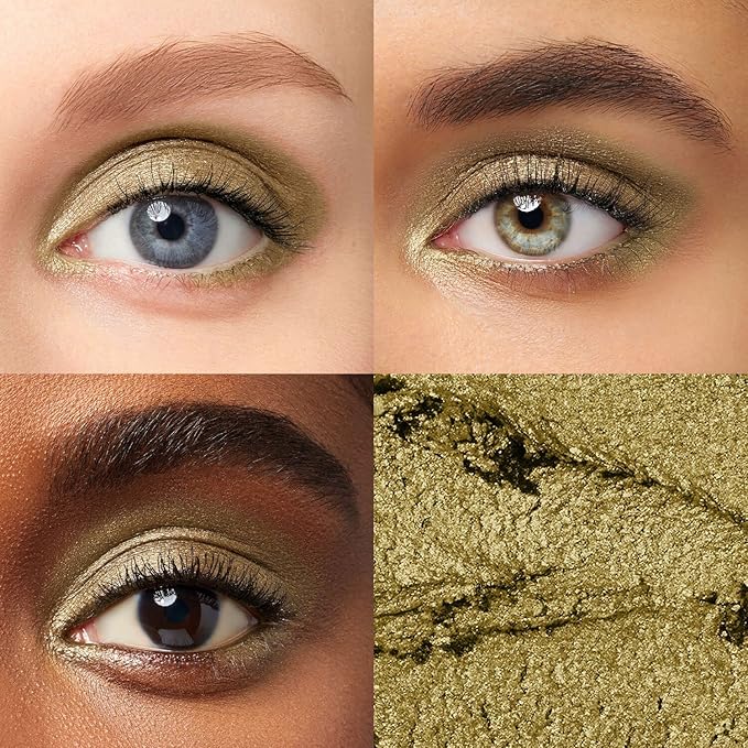 Julep Eyeshadow 101 Cream to Powder Waterproof Eyeshadow Stick, Khaki Green Shimmer