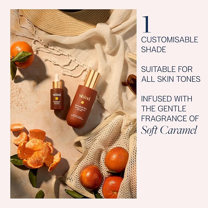 Marrakech Sun Tinting Water – Lightweight Self-Tanning Drops with Hyaluronic Acid & Glycerin for a Buildable Natural Glow – 30ml