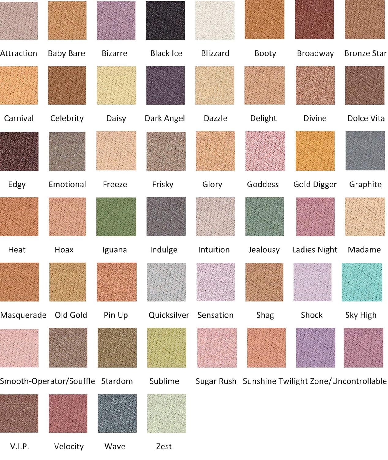 Jolie Frost Eye Shadow - Mid Size 3 g (Blizzard)