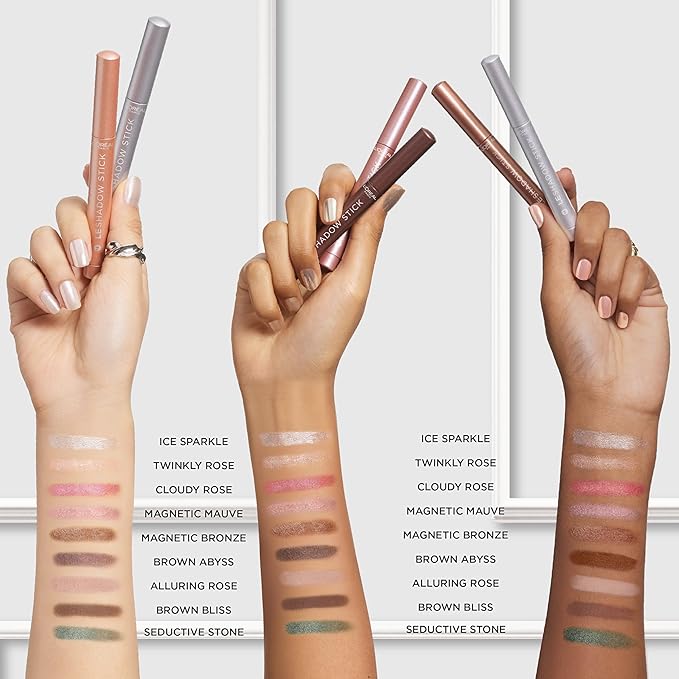 L'Oreal Paris Makeup Le Shadow Stick Eyeshadow, Blendable, Smudge-Resistant, Cream Eyeshadow, Brown Bliss, 0.05 Oz