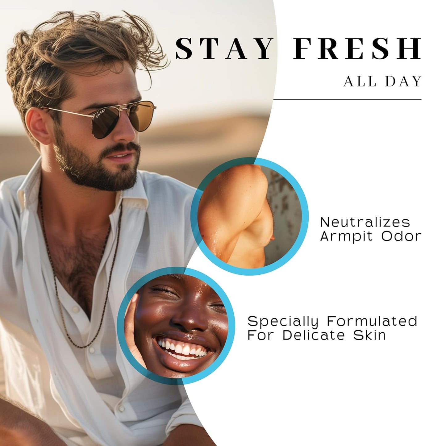 Vanman’s - Tiny Coconut and Magnesium Deodorant for Delicate Skin - Odor Control for Underarms - Routine Deodorant For Women and Men - Personal Care Products - 0.25 oz