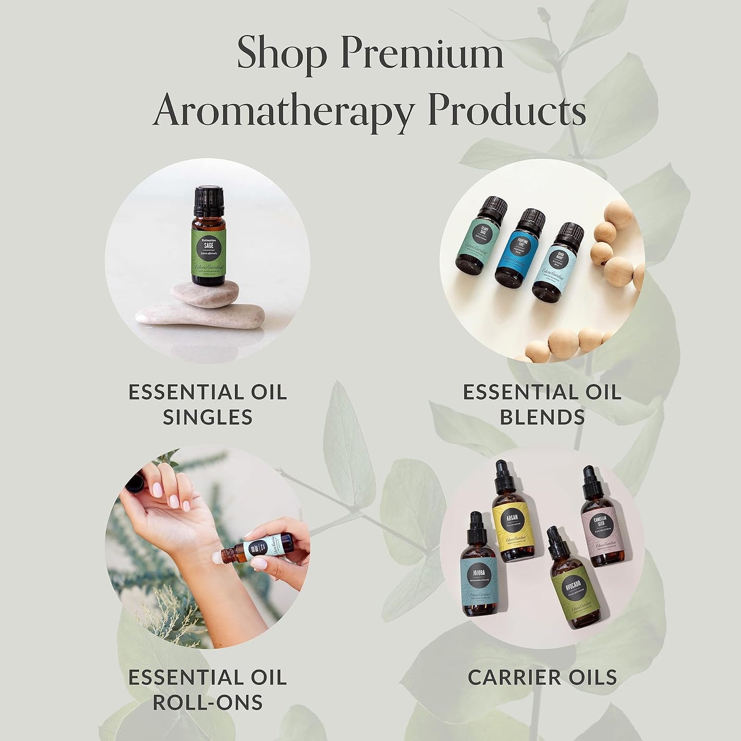 Edens Garden Sleep Ease Essential Oil Roll-On Blend- 100% Pure Premium Grade, Natural, Therapeutic, Aromatherapy, Kid & Skin Safe, The Best for Body, Travel, Relaxation Pre-Diluted 10 ml (.33 fl oz)