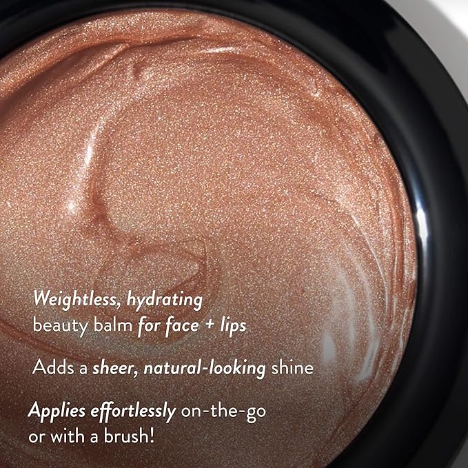 LAURA GELLER NEW YORK The Wonder Balm Complexion Enhancer - Hydrating Weightless Subtle Hint of Color + Glow for Mature Skin - Vegan Squalane - Apply to Cheeks & Lips (01 Nice-n-Natural)