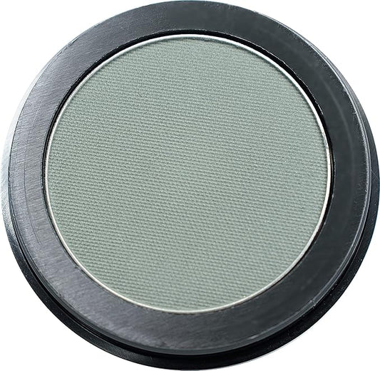 Khaki Grey Dark Green Sage Thyme Forest Fern Matte Opaque Pressed Powder Single Vegan Eyeshadow; Talc, Paraben & Cruelty Free