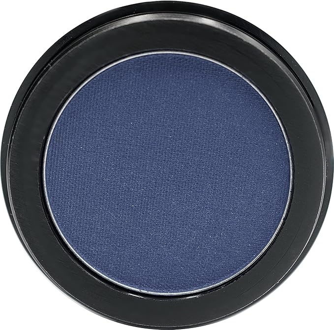 Matte Cerulean Cobalt Deep Royal Navy Blue Pressed Powder Single Vegan Eyeshadow; Talc, Paraben & Cruelty Free