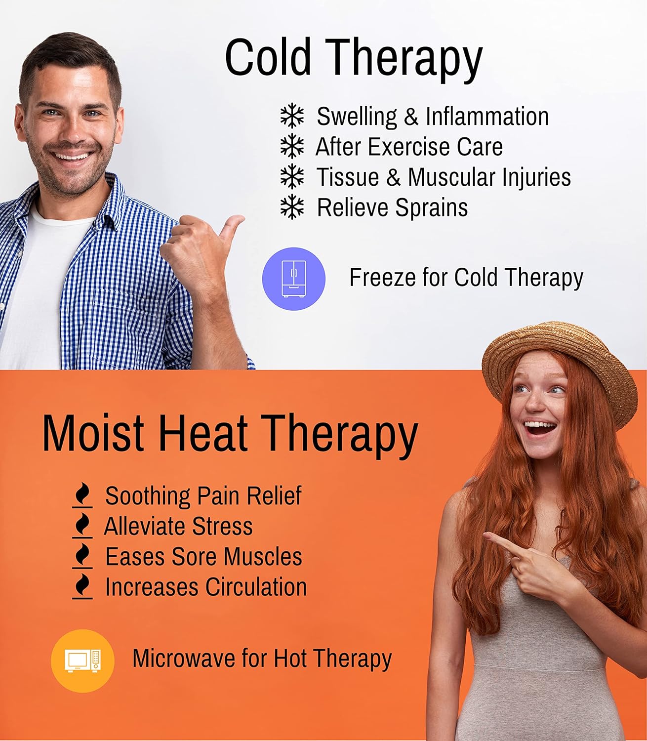 Microwavable Corn Filled Heating Pad and Cold Pack/Washable 100% Cotton Cover (Bandana - Pink, 7.5in W x 11in L)