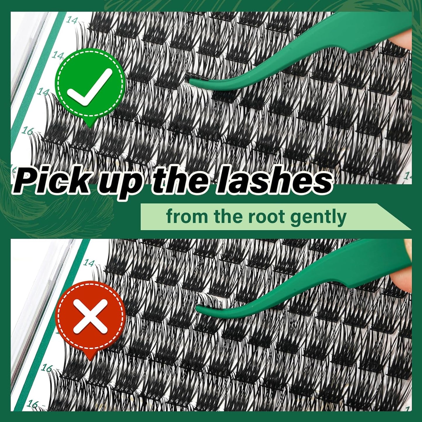 Lash Clusters 144pcs Individual Lashes D Curl 18mm Eyelash Clusters KEYYOU Air Touch Cluster Lashes Super Lightweight Soft Wispy Comfortable Easy DIY at Home(Air03-D-18mm)