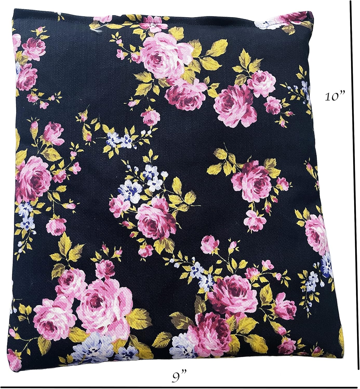 Heating Pad Corn Filled. Natural Heat Therapy for Lower Back, Neck, Shoulders, Cramps. Pain and Stress Relief Heated Wrap. (Colorful)