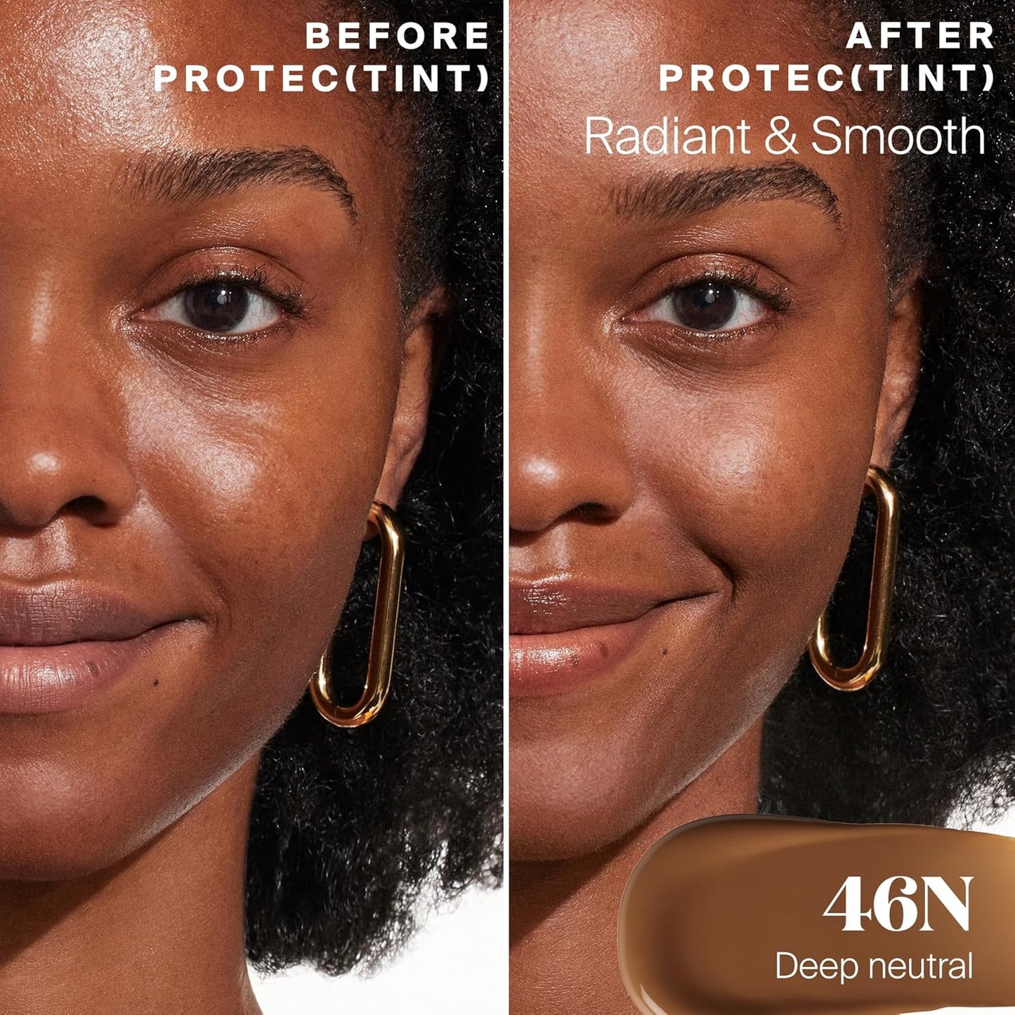 Supergoop! Protec(tint) Daily Skin Tint SPF 50 - 46N - Light, Buildable Coverage for Immediately Smooth, Even-Looking Skin - Natural Finish