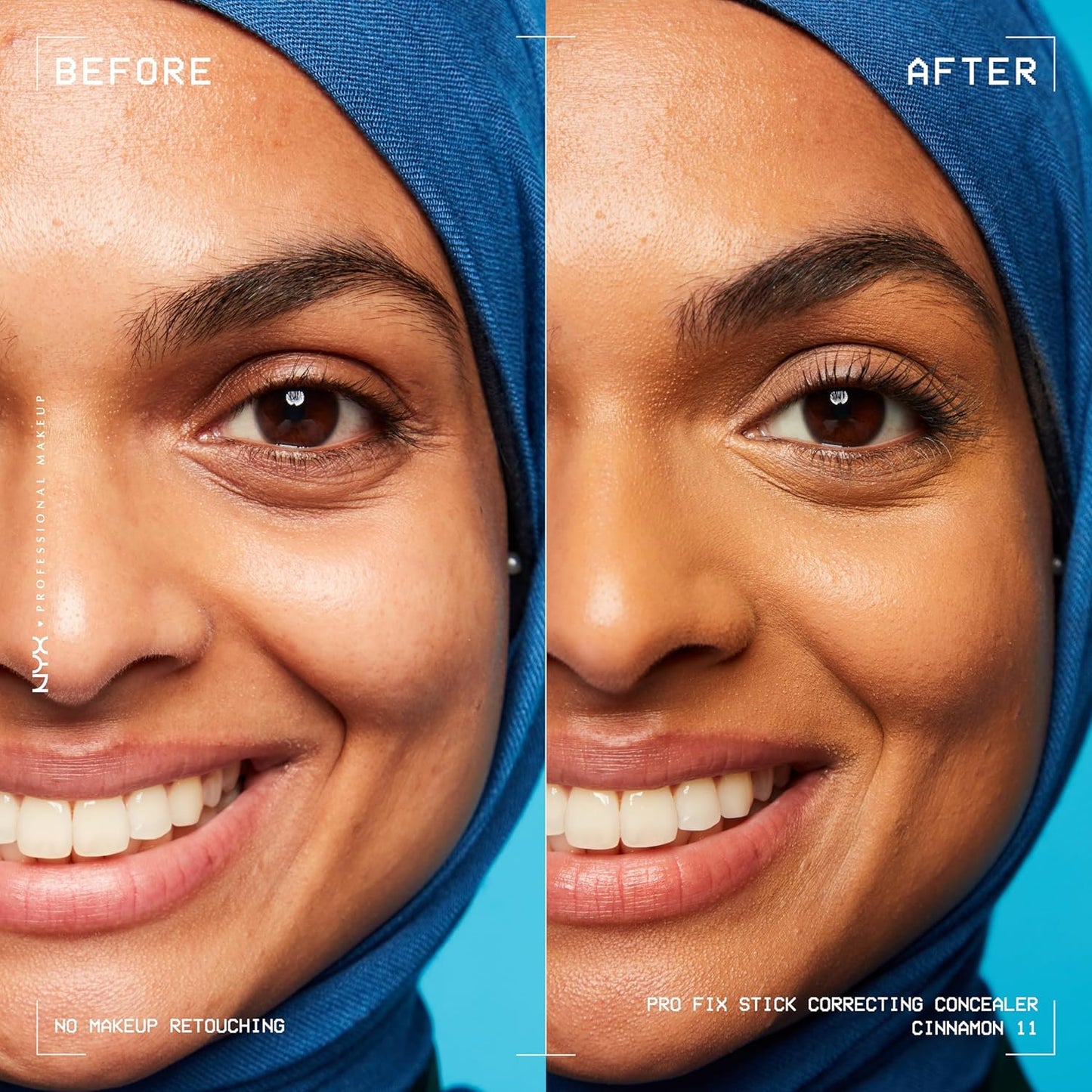 NYX PROFESSIONAL MAKEUP Pro Fix Stick Correcting Concealer, Buildable Medium Coverage Concealer Stick - Cinnamon