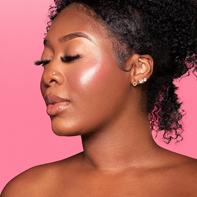 Juvia's Place Blushed Liquid Blush Lighter, 1 Count (Pack of 1), Rosey Posey Glow