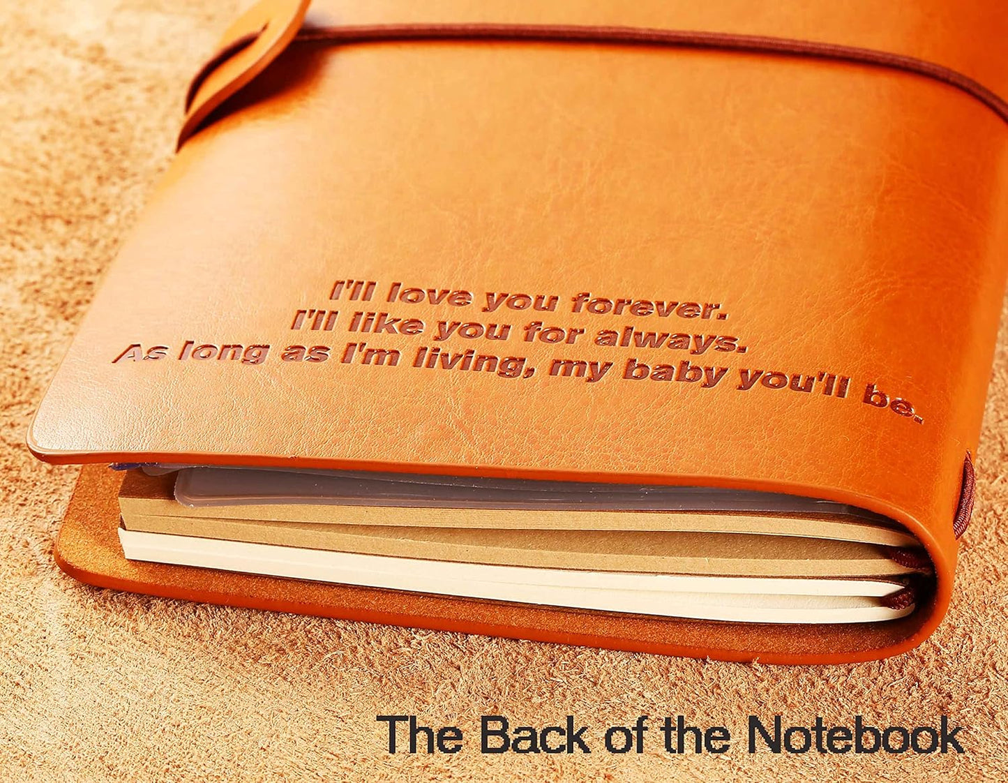 Son Gift-Baby Journal Gift Shower for Son-Letters to My Son,As I Watch You Grow-Baby Boy Keepsake-Mother to Son Gift-Refillable Photo Diary Journal-Memory Notebook Gift