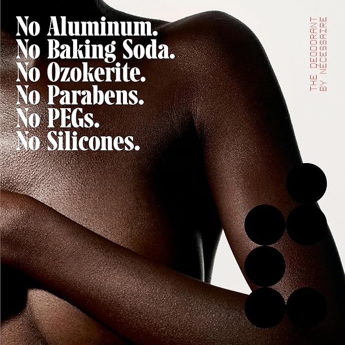 Nécessaire The Deodorant Santal | Aluminum Free Deodorant For Women & Men. Extra Strength Treatment with Mandelic Acid. Free of Baking Soda, Ozokerite & Silicones (75 g/2.5 oz)