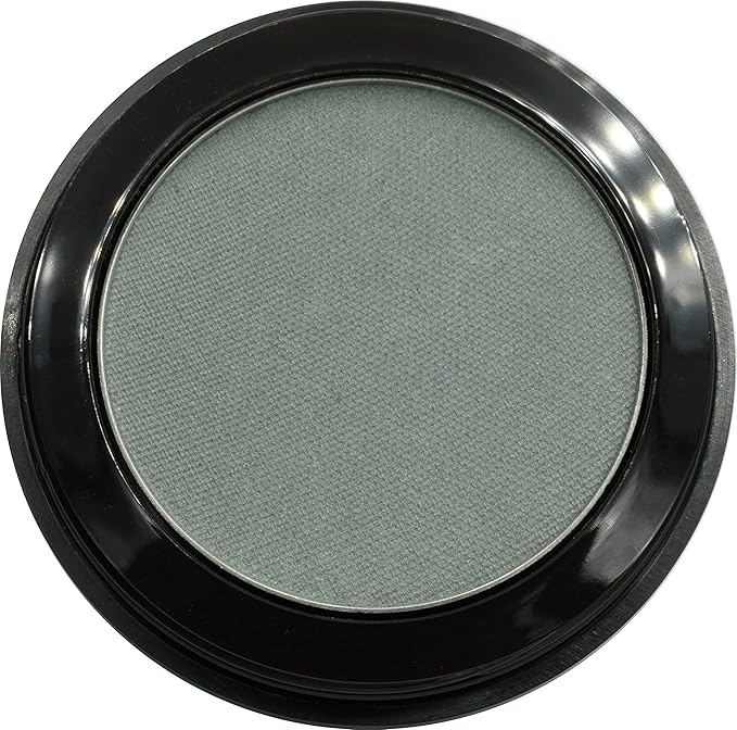 Spruce Matte Deep Green Blue Grey Gray Pressed Powder Single Vegan Eyeshadow; Talc, Paraben & Cruelty Free