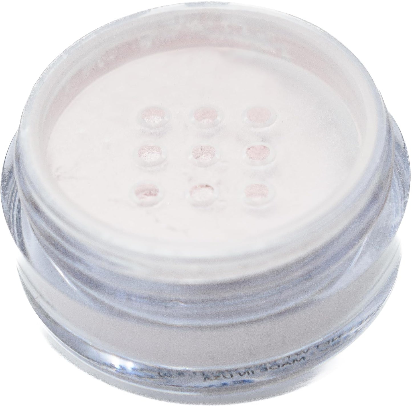 Pixie Dust Light Pale Pink Metallic White Single Loose Powder Eyeshadow; Talc & Paraben Free, No Animal Testing & Cruelty Free