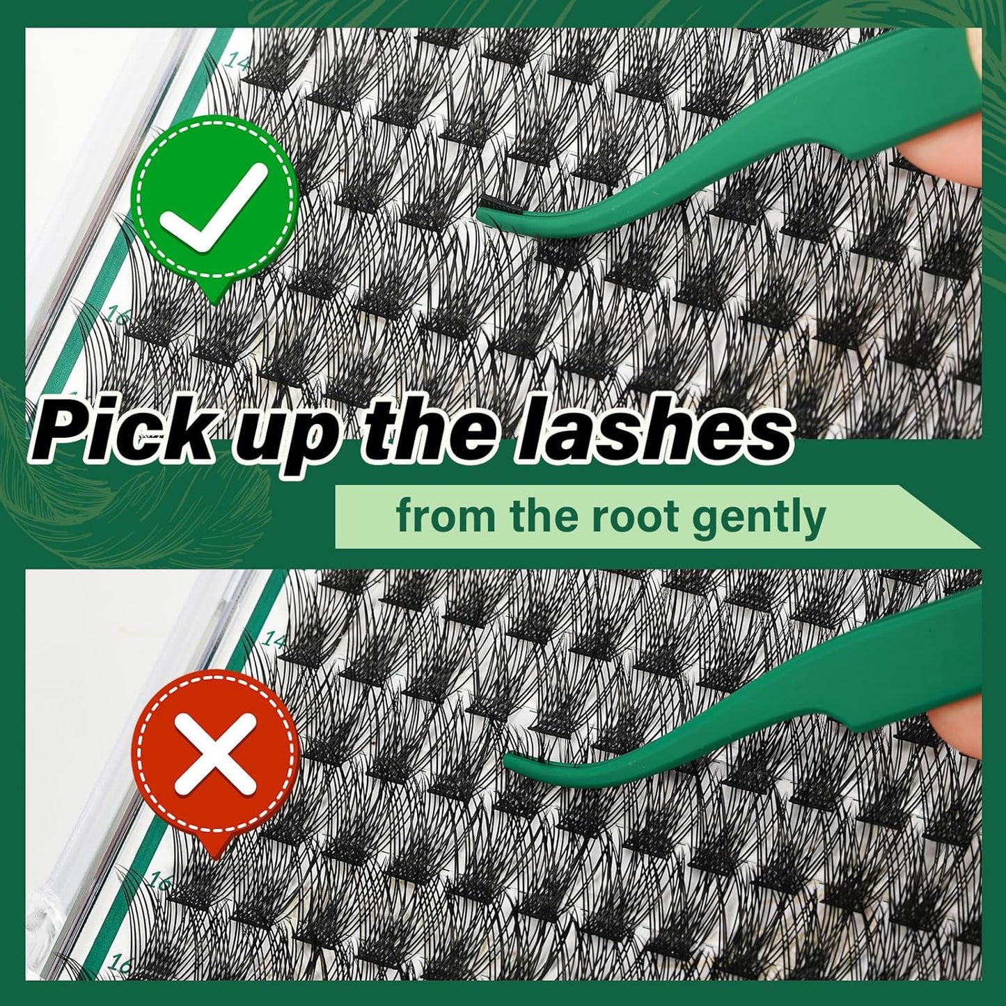 Lash Clusters 144pcs Individual Lashes D Curl 14mm Eyelash Clusters KEYYOU Air Touch Cluster Lashes Super Lightweight Soft Wispy Comfortable Easy DIY at Home(Air02-D-14mm)