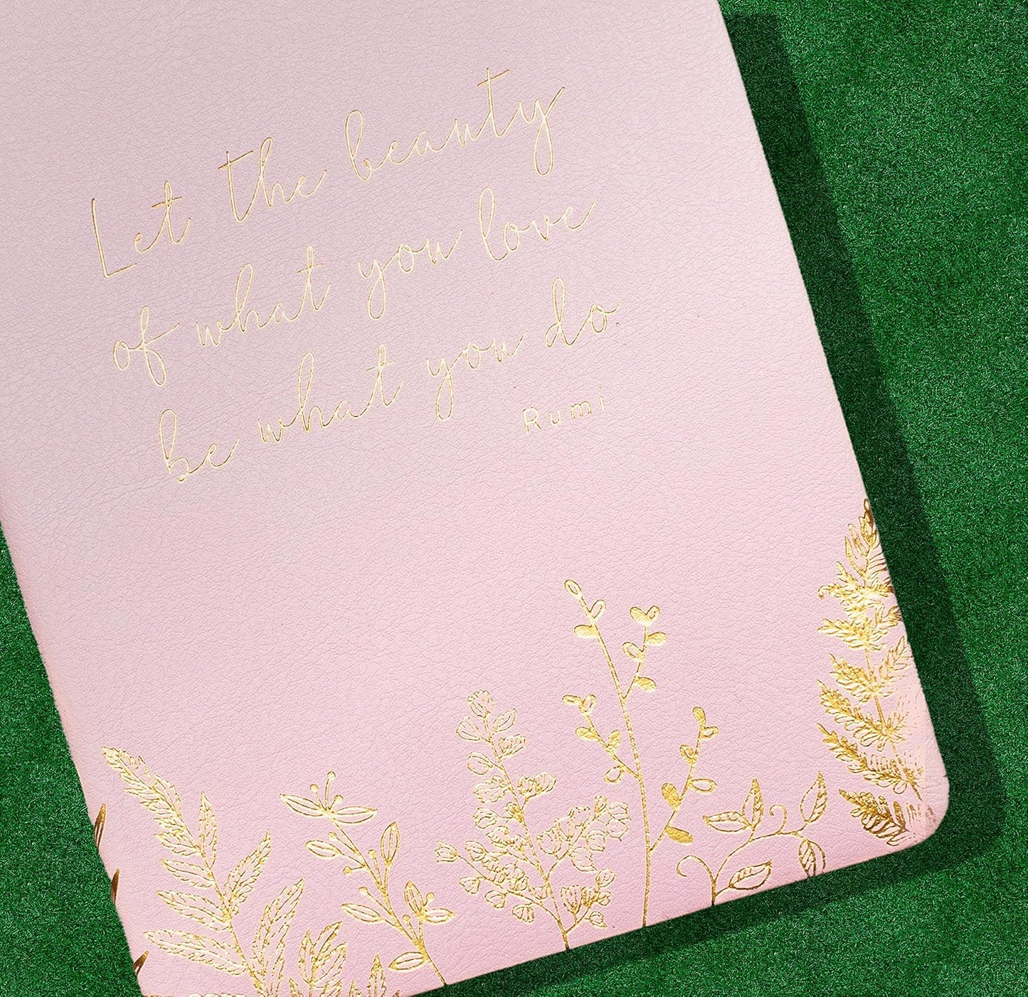 WORLD TRAVELER Eccolo Rumi Writing Journal, 256 Lined Page Notebook, Faux Leather Cover