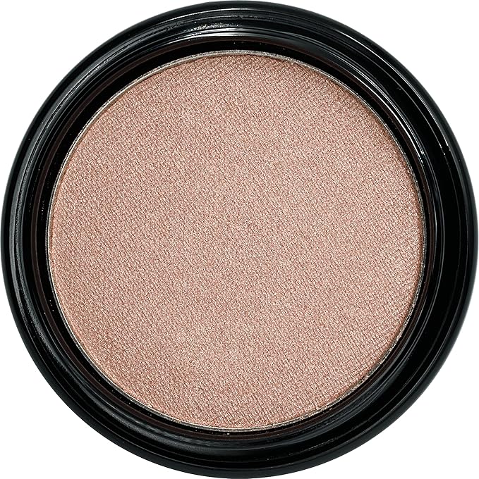 Hugs and Kisses Shimmering Muted Baby Cool Toned Pink Satin Pressed Powder Single Vegan Eyeshadow; Talc, Paraben & Cruelty Free